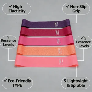 Erlyevo GripFlow Resistance Bands (Set of 4)